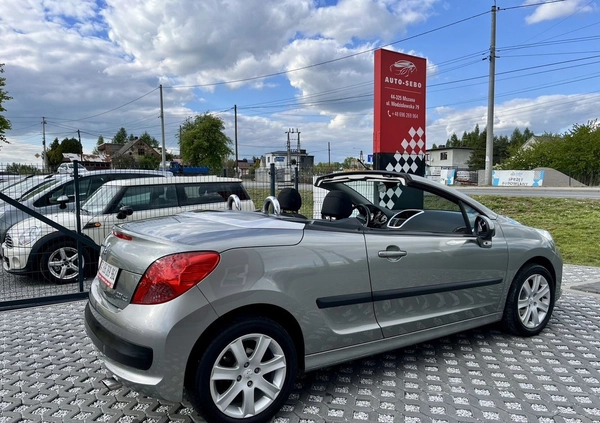 Peugeot 207 CC cena 13500 przebieg: 161587, rok produkcji 2007 z Ślesin małe 781